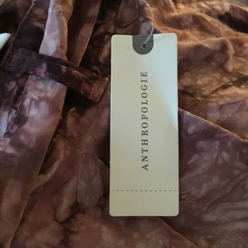 Anthropologie Cloth & Stone Venice Tie Dye Wide Leg Pants - Picture 11 of 13